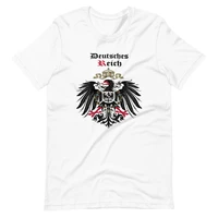 deutsches reich coat of arms german imperial eagle emblem ww1 prussian symbol summer cotton o neck short sleeve mens t shirt