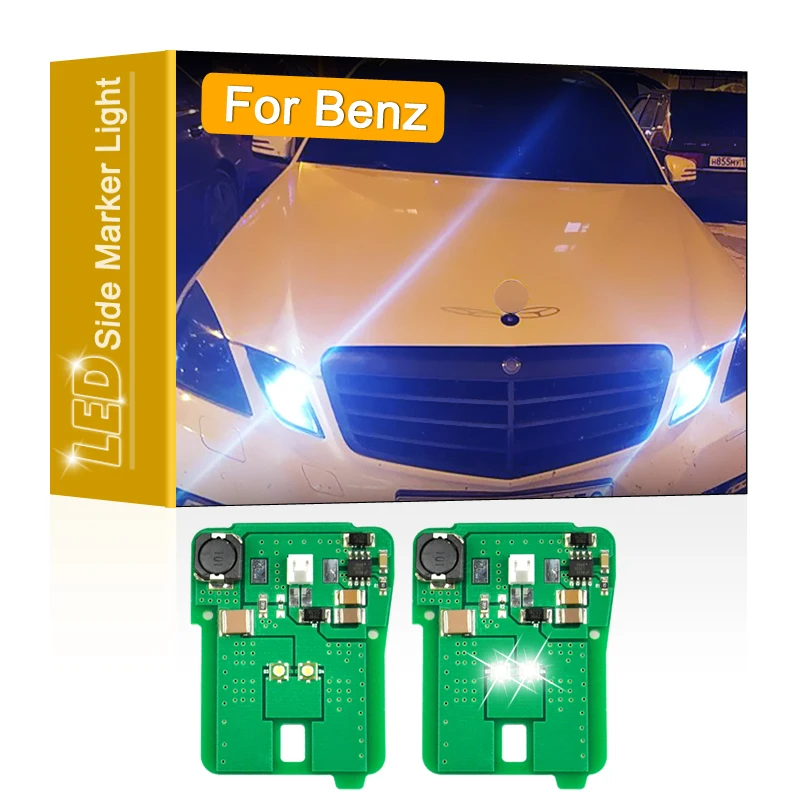 

12 В Белый СВЕТОДИОДНЫЙ парковочный фонарь для Mercedes Benz E-Class W212 C207 A207 W207 2010 2011 2012 2013