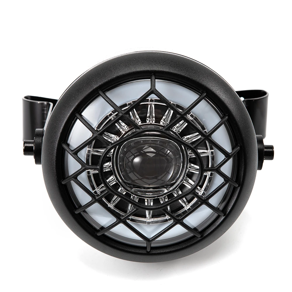 Передняя фонарь для велосипеда электровелосипеда 48 В 7 Вт фара с гудком мотоцикла