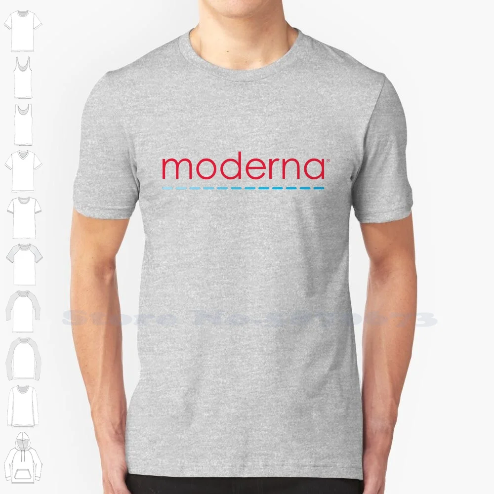 

Moderna Logo Brand Logo High-quality T Shirts 2023 Fashion T-shirt New Graphic Tee