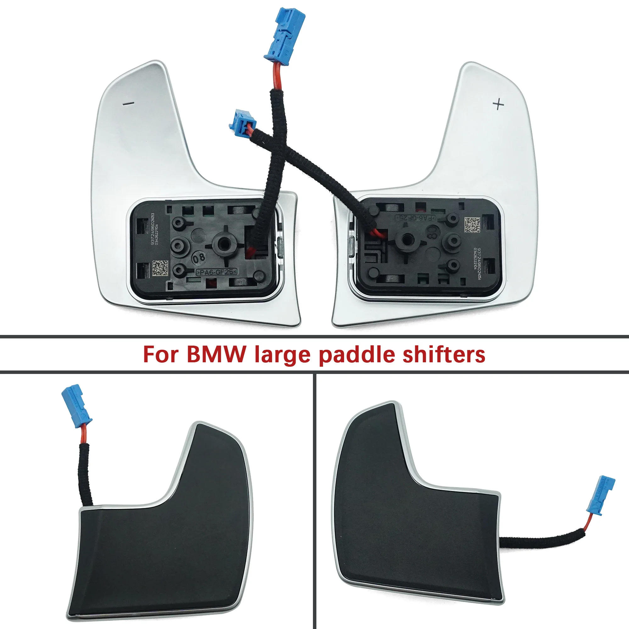 

Для BMW G20 G21G22 F90 M5 F40 G42 G01G02 G07 G30 G31 G38 Весло переключения передач в сборе M спортивные лопасти переключения передач на руле