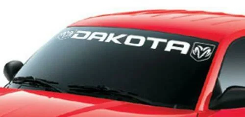 

Виниловая наклейка на лобовое стекло Dodge DAKOTA RAM