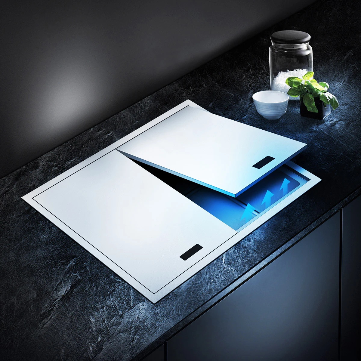 Скрытая кухонная раковина 304 из нержавеющей стали одна 2 крышки встраиваемая чаша