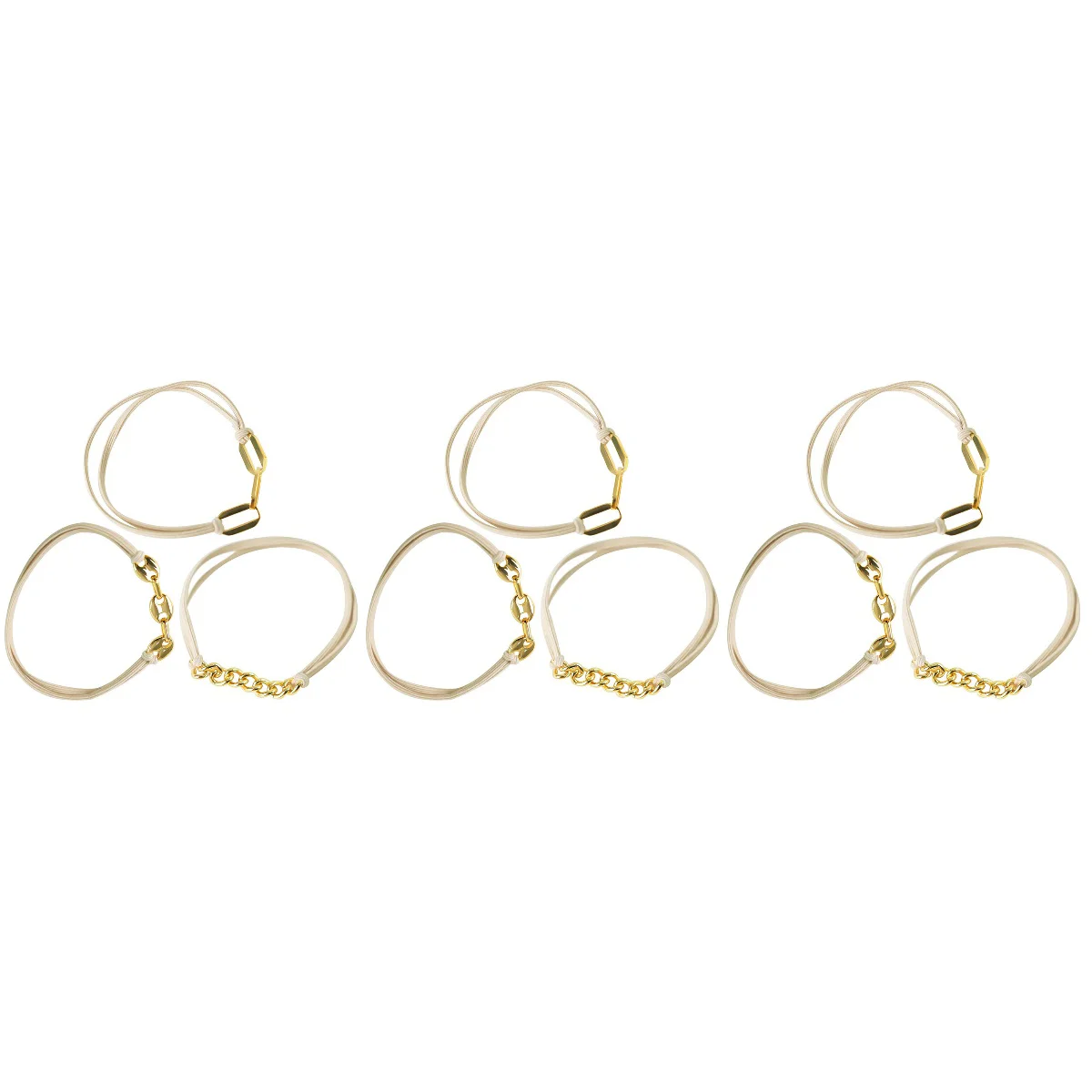 

9 шт., женские эластичные Завязки для волос