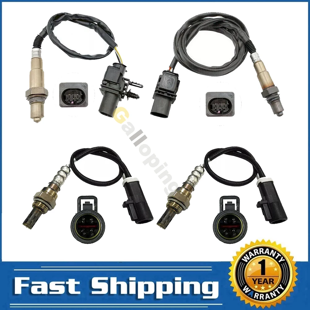 Датчик кислорода 4X O2 для 2009 2010 Ford F-150 Pickup л вверх по потоку спереди и сзади 4 5