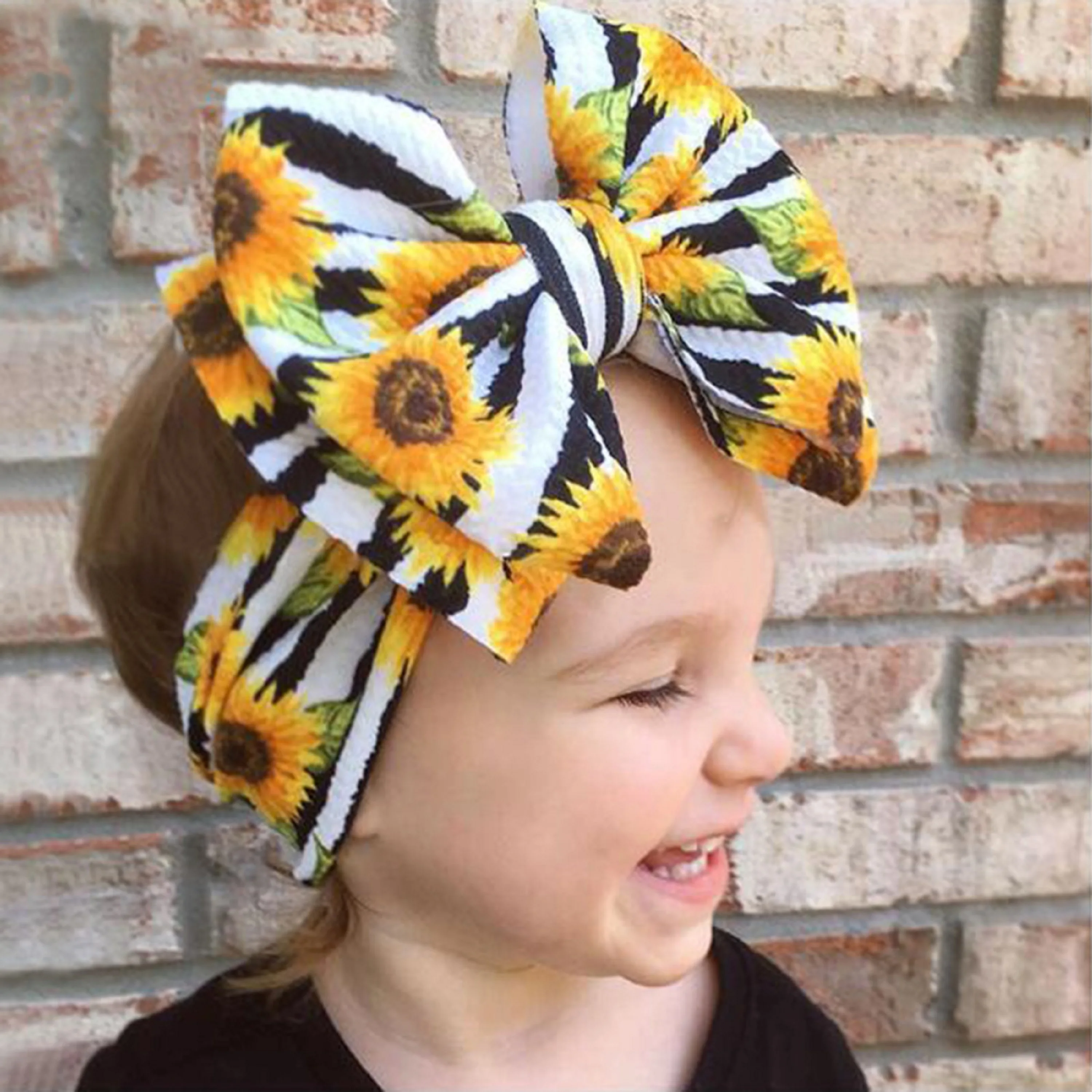 

1Pcs Newborn Baby Leopard Print Headband For Girls Elastic Knit Children Turban Bows Soft Nylon Kids Headwear Hair Accessories