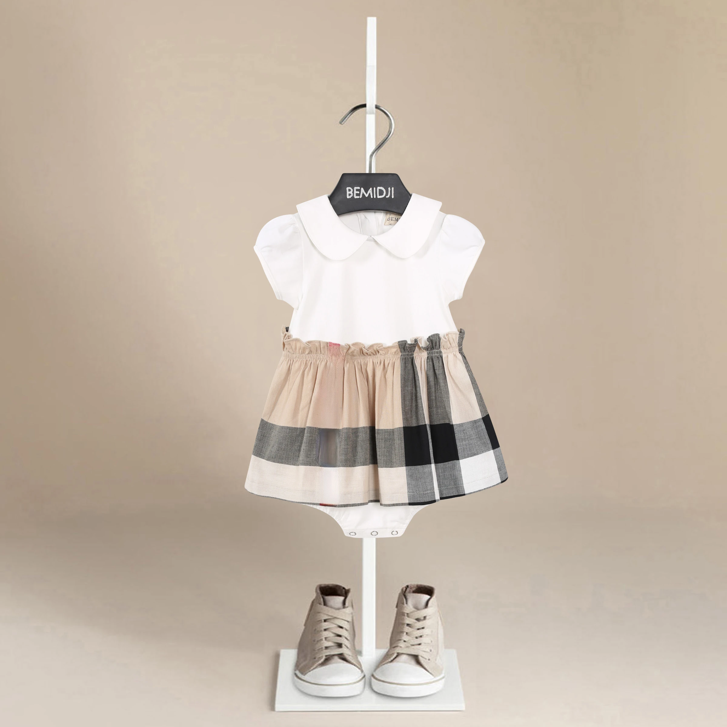 Infant Plaid Brand Baby Clothes GirlLong Short Sleeve Bodysuits Baby Rompers Dress Baby Grow Sleepsuits Baby Romper 0-24 Months 1 Infant Plaid Brand Baby Clothes GirlLong Short Sleeve Bodysuits Baby Rompers Dress Baby Grow Sleepsuits Baby Romper 0-24 Months 1