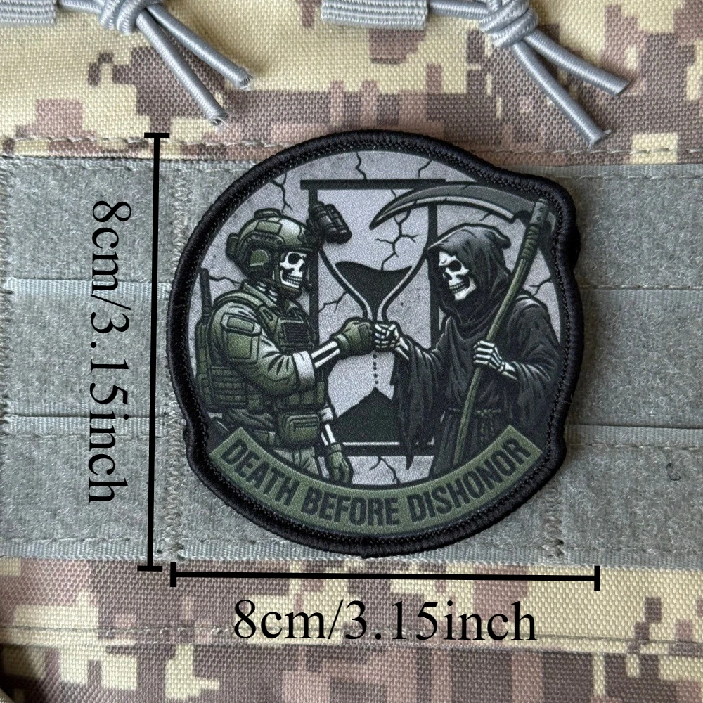 Фото Тактическая нашивка Skull & Reaper 