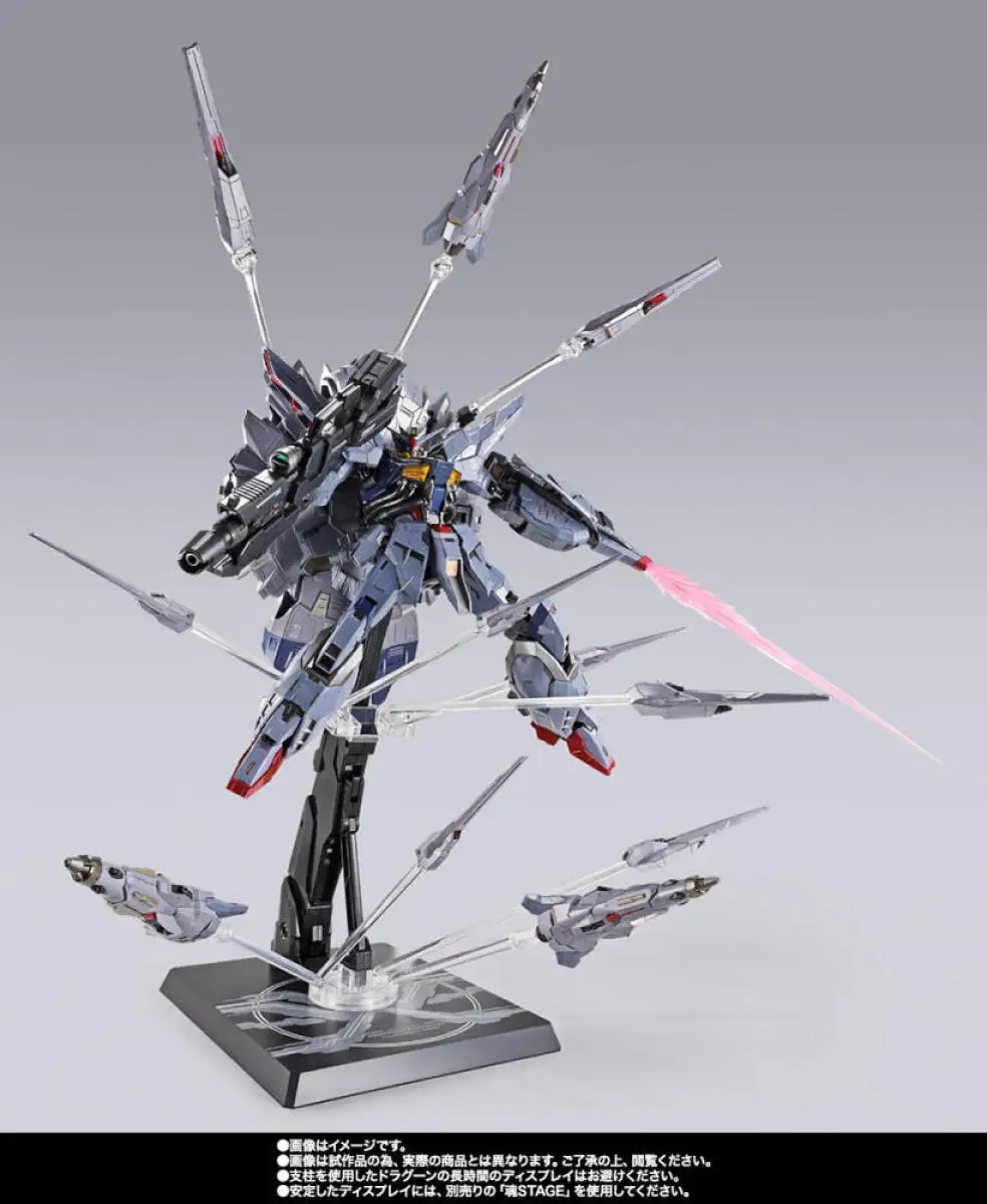 Фото Горячая распродажа! В наличии: Фигурка Bandai Metal Build Kidou Senshi Gundam SEED Climax Battle Ver ZGMFX13A Providence Gundam, аниме-фигурка для сборки. №5