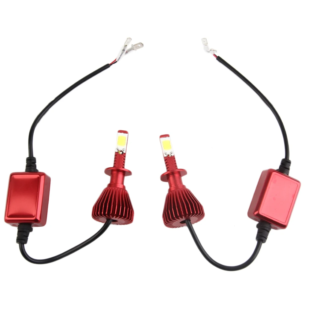 

2 шт., Автомобильные светодиодные лампы для фар, 40/60 Вт, 6000 К