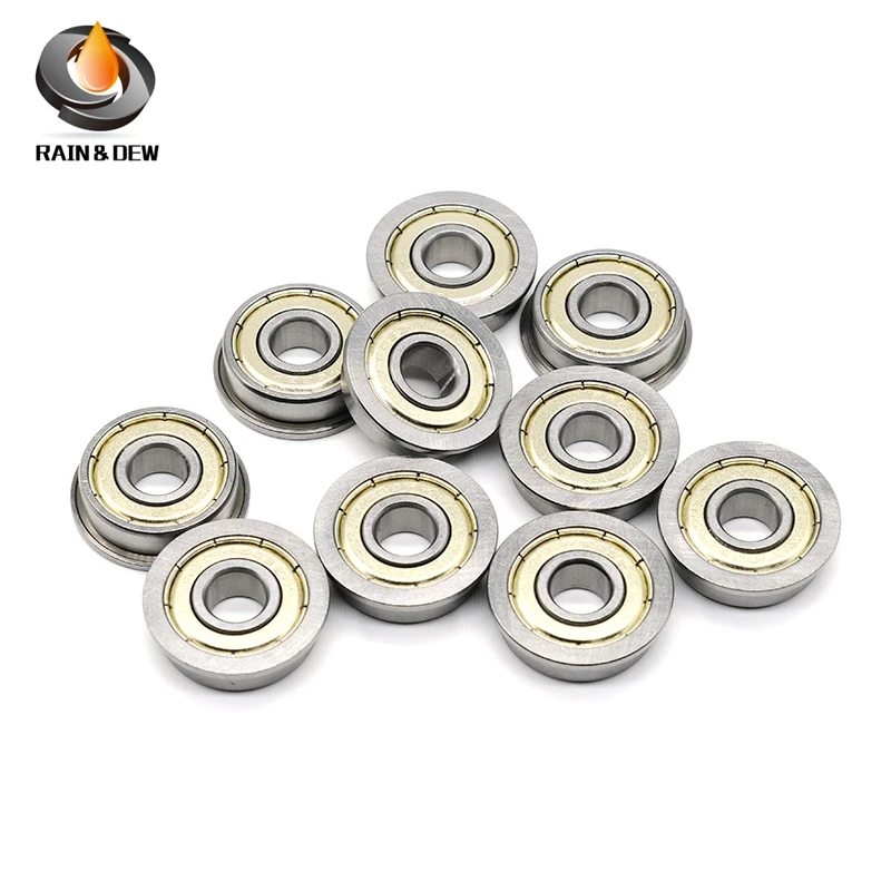 

10Pcs F608ZZ Flange Bearing 8X22X7 mm 3D Printers Parts