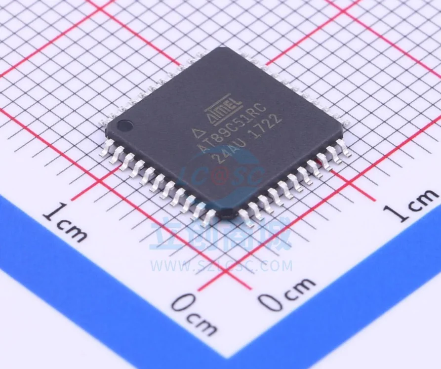 

100% AT89C51RC-24AU Package TQFP-44 New Original Genuine Processor/microcontroller IC Chip