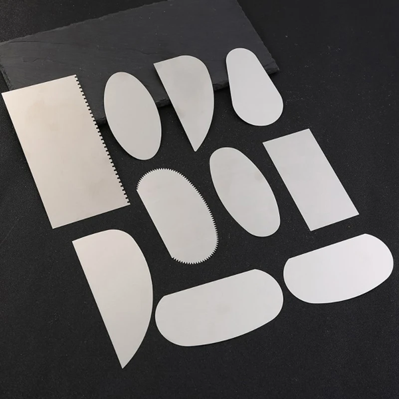 

10 шт., набор для керамики из нержавеющей стали