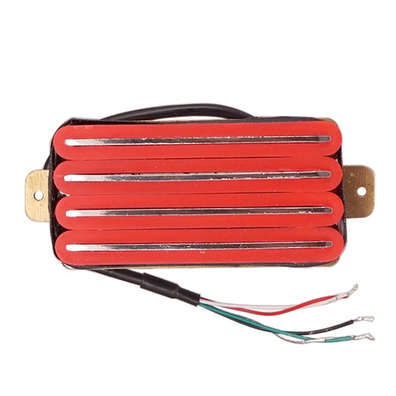 

Hot Rail 2-Dual Blade Электрогитара хамбакер звукосниматели 4-проводной пикап аксессуары для гитары