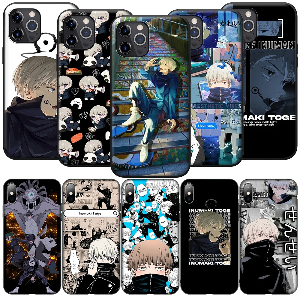 SO91 Jujutsu Kaisen Toge Inumaki Чехол для телефона Xiaomi POCO M6 M5 M4 F5 X6 C65 C55 C50 C51 C40 X4 Pro