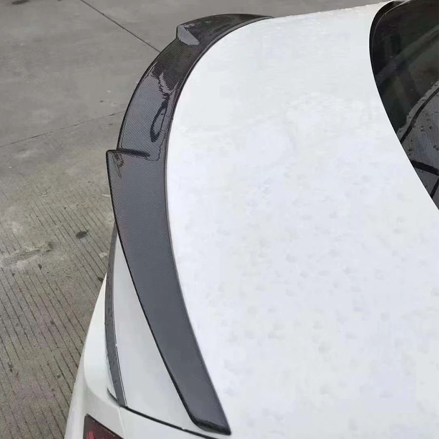 Задние плавники из углеродного волокна для Mercedes Benz E Class W213 E63 E300 E350 задний спойлер