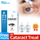 12 мл капли для глаз для лечения катаракты медицинское лечение Детокс снимает размытие зрения уход капли дискомфорт продукты для здоровья
