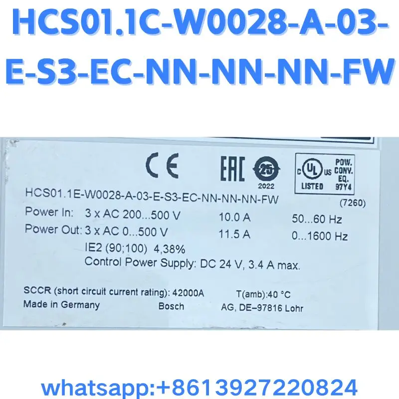 Драйвер HCS01.1C-W0028-A-03-E-S3-EC-NN-NN-NN-FW