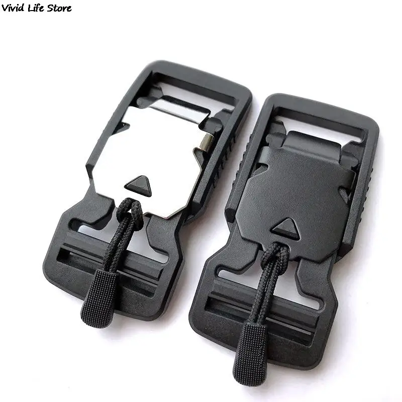 

20/25/32/38mm Quick Release Magnetic Buckles Adjustable Tactical Belt Molle Backpack Garment Military Accessories Outdoor Tools