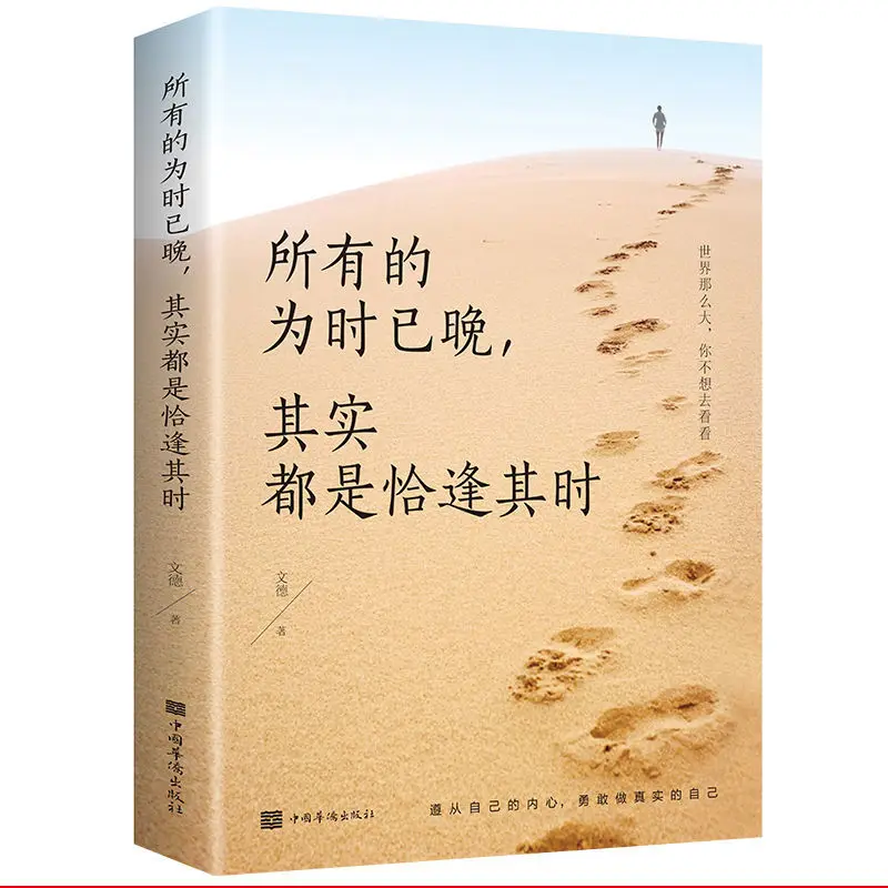 

It Was Too Late, In Fact It Was Just In Time. Youth Positive Energy Short Stories Chinese Fiction Books Philosophy of Life