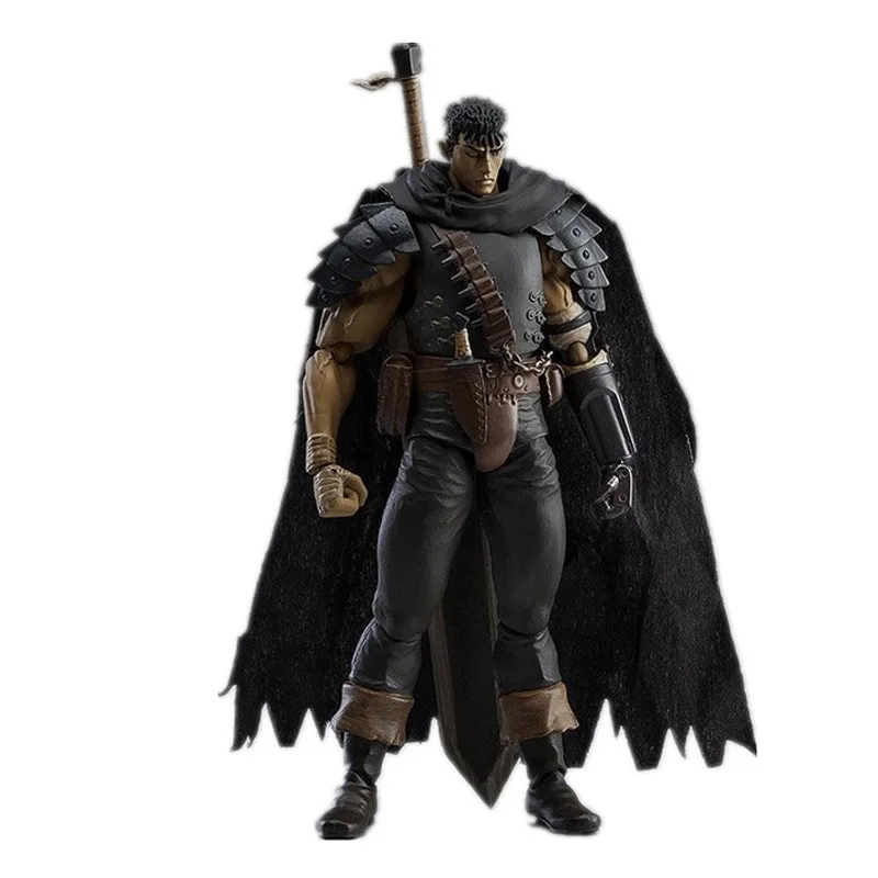 

17cm Figma 359 Legend of Swordsman Gus Black Swordsman Ver. Repainted Branded Warrior Action Figure