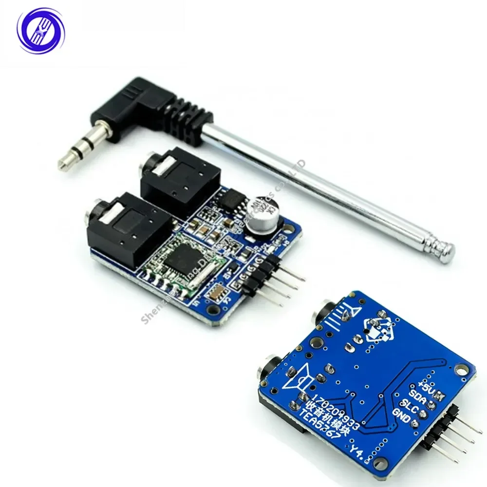 TEA5767 FM-стерео радиомодуль 76-108 МГц с кабельной антенной