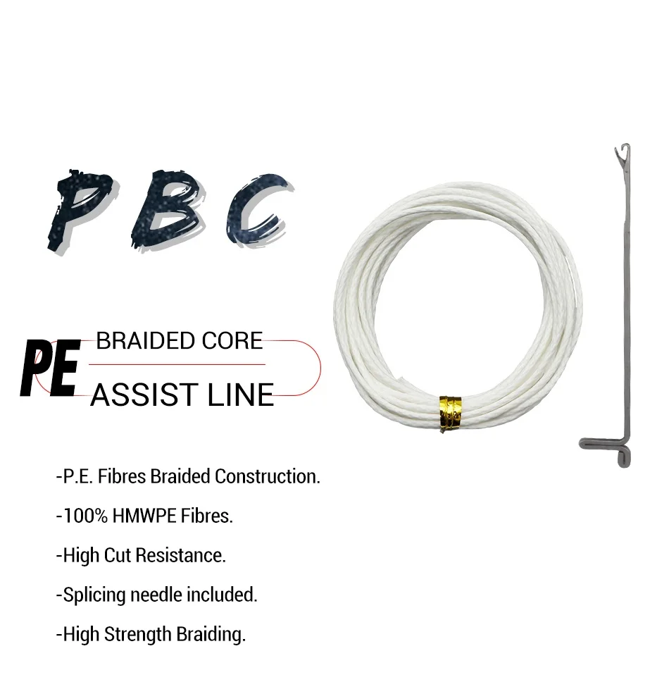 Плетеная леска из полиэтилена вспомогательная 100 200 250 300 400 LB - Цена: 6.33