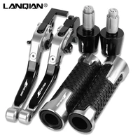motorcycle aluminum brake clutch levers 2224mm hand grips ends parts for 990 smt 990smt 2009 2010 2011 2012 2013 accessories