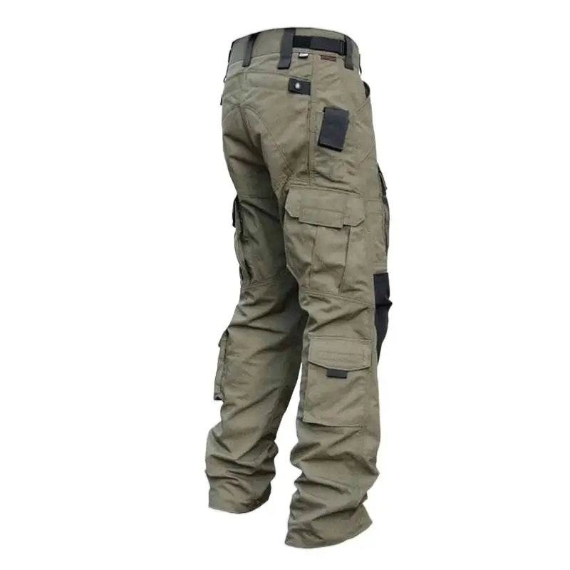 Men's Cargo Pants Secret Service Army Combat Military Pants Outdoor Durable Multi Port Men's Invader Tactical Pants