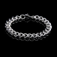 xhn womens mens bracelet stainless steel cuban link chain bracelets fashion wholesale dropshipping jewelry