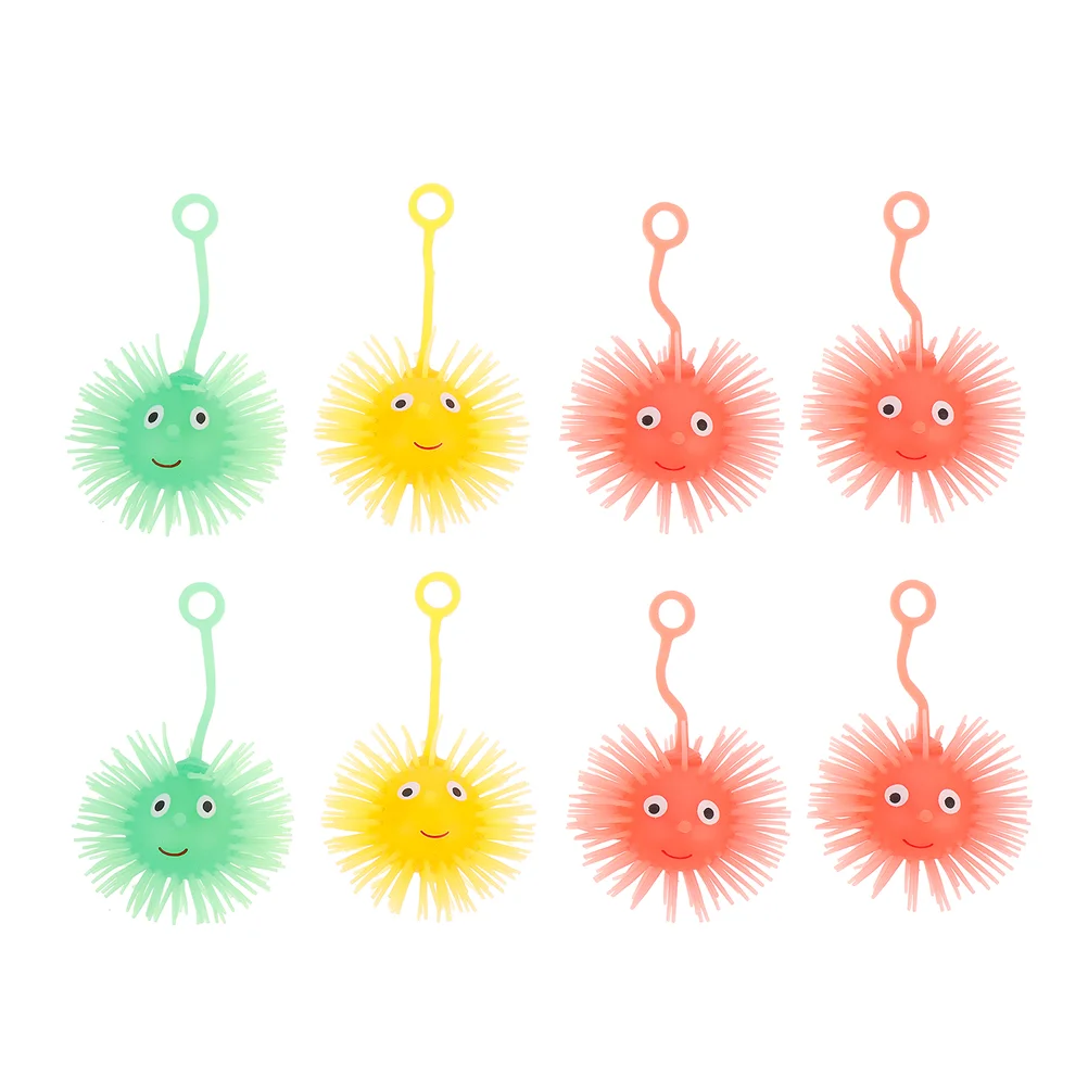 

Ball Puffer Toys Kids Lightsensoryfidget Stress Bouncyspiky Party Favors Flashing Lighted Led Soft Glowing Squish Stringy Mochi