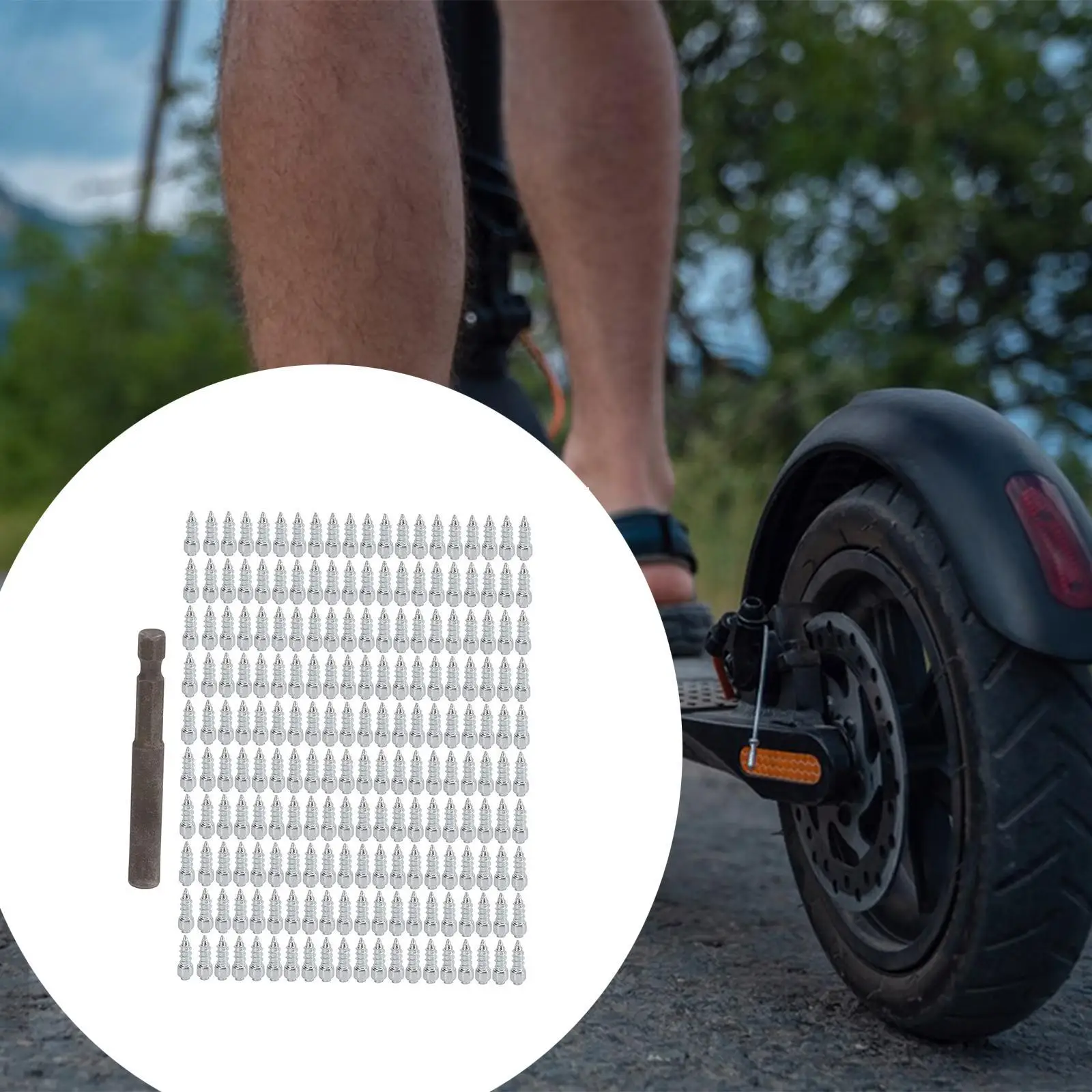 200x винтовые шпильки для шин с установочным инструментом противоскользящие колес
