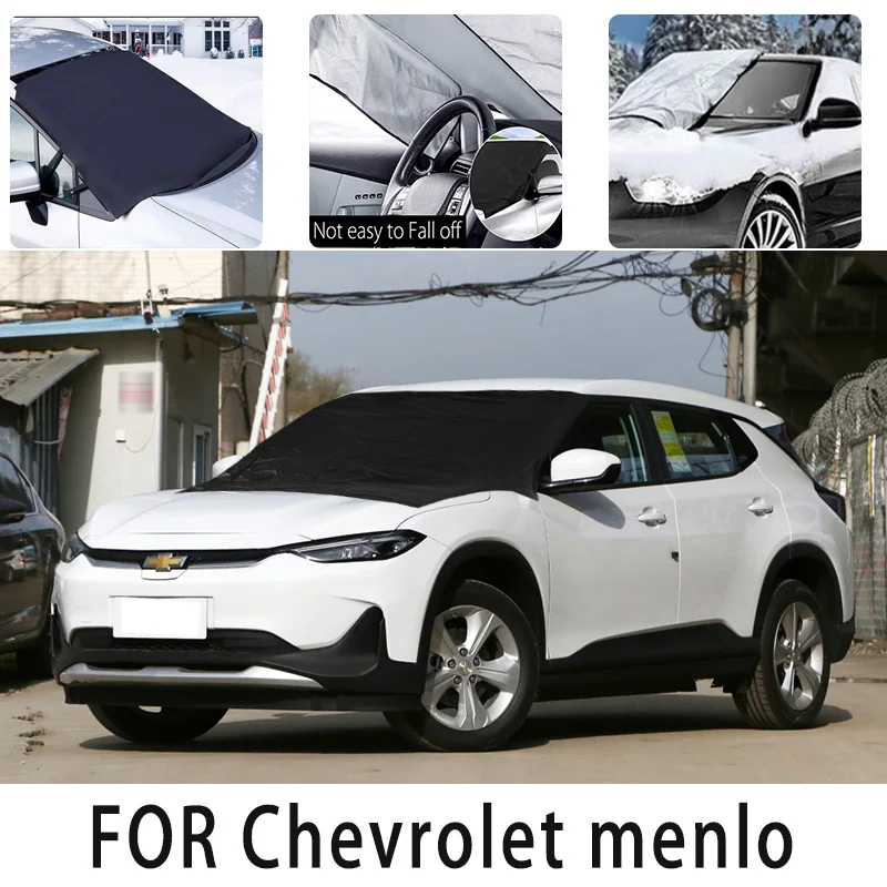 

Carsnow cover front coverforChevroletmenlo snowprotection heat insulation shade Sunscreen wind Frost prevention car accessories