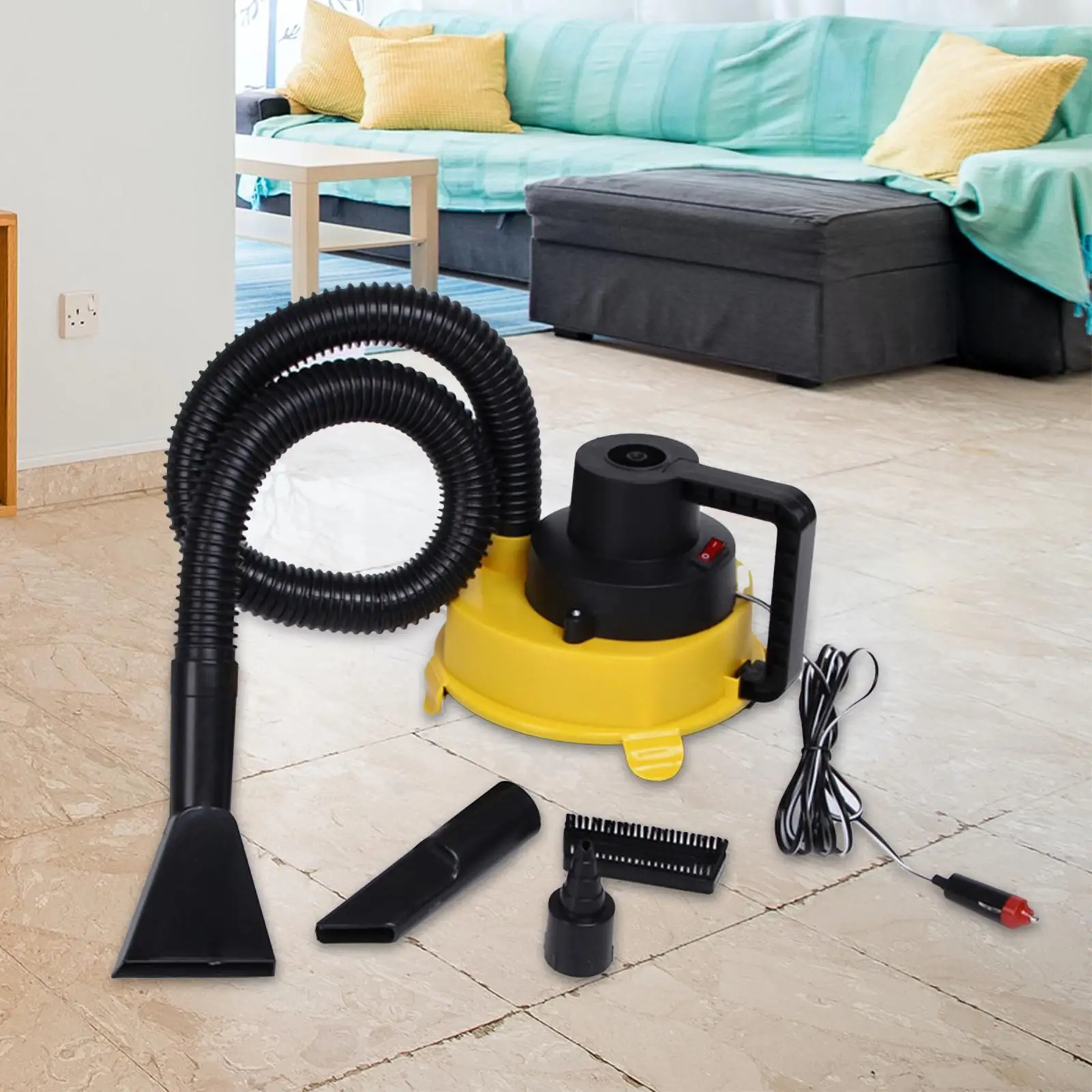 

Car Vacuum Cleaner Washable 12V Handheld Duster for Camper RV Boat