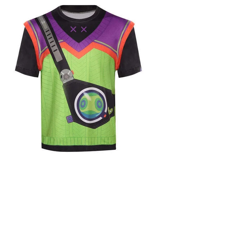 Мужской Костюм Для Косплея Valorant Heiko Летний Топ С Короткими Рукавами Повседневная