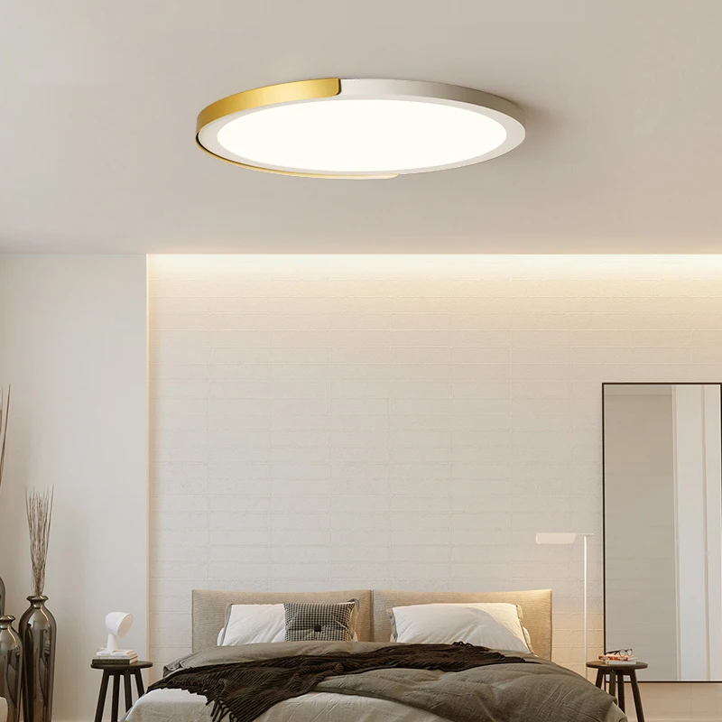 

LED ultra-thin Ceiling lamps For Living dining Room Kitchen Home Decoration Bedroom Indoor Lights Luminaria lustre free shipping