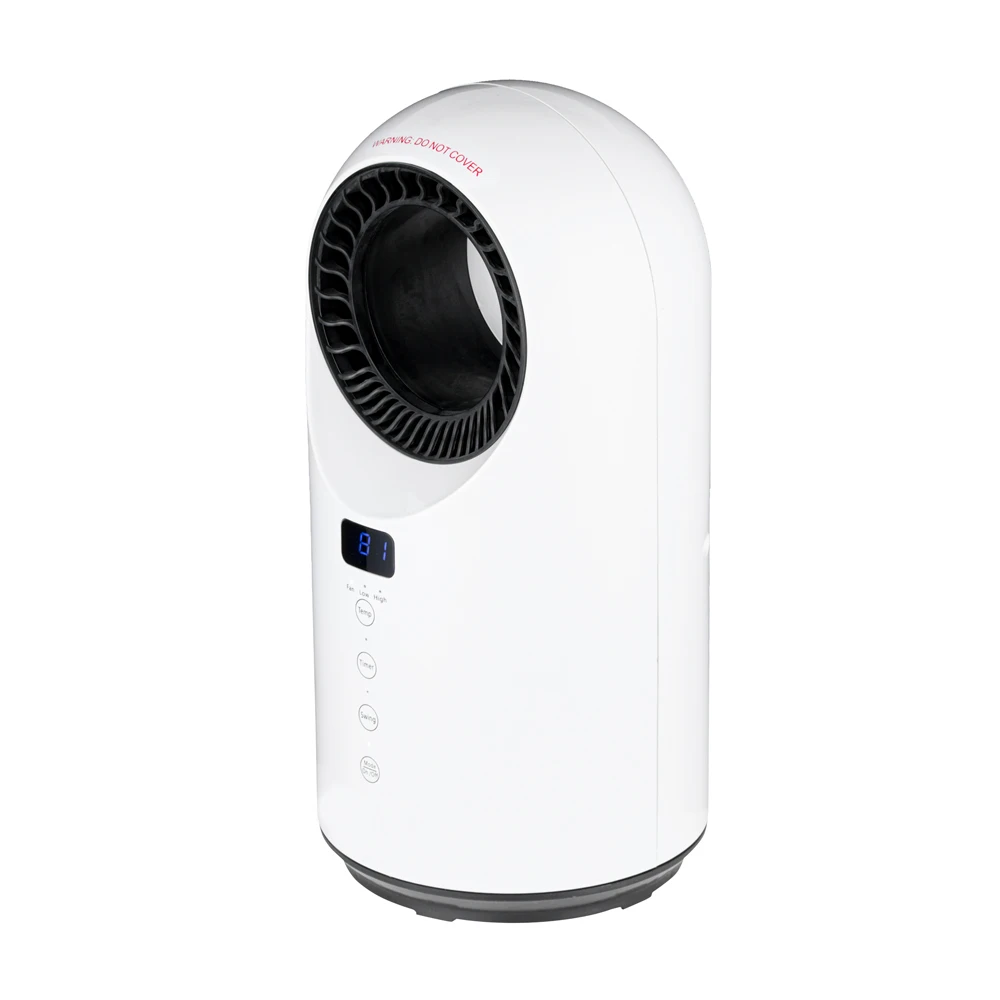 

Hot sale White Protection 1500W PTC Ceramic Hot Electric Room Desktop Heater