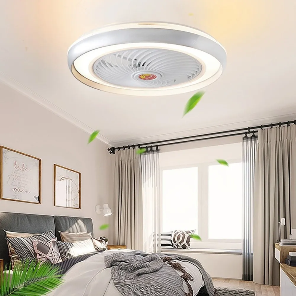 

Креативный дизайн, 50 см, с пультом дистанционного управления, лампа вентилятора, интеллектуальный потолочный вентилятор с Bluetooth, Современная декоративная лампа для спальни