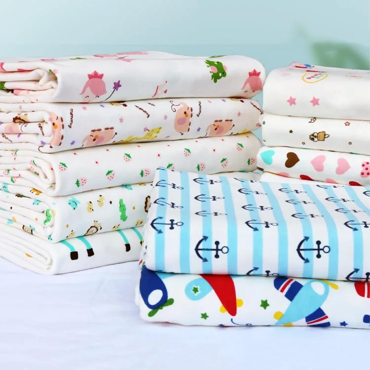 Детская трикотажная ткань с принтом материал для шитья детской одежды сделай сам