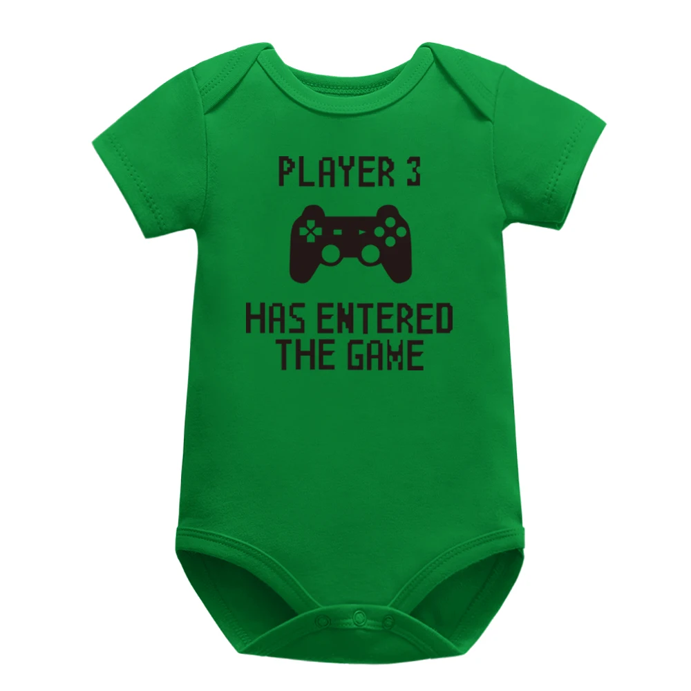 

Newborn Baby Bodysuits Infant Short Sleeve Baby Boy Girls Letter Clothes Print Suit Born Crawling Baby 0-24M Romper Baby Bo