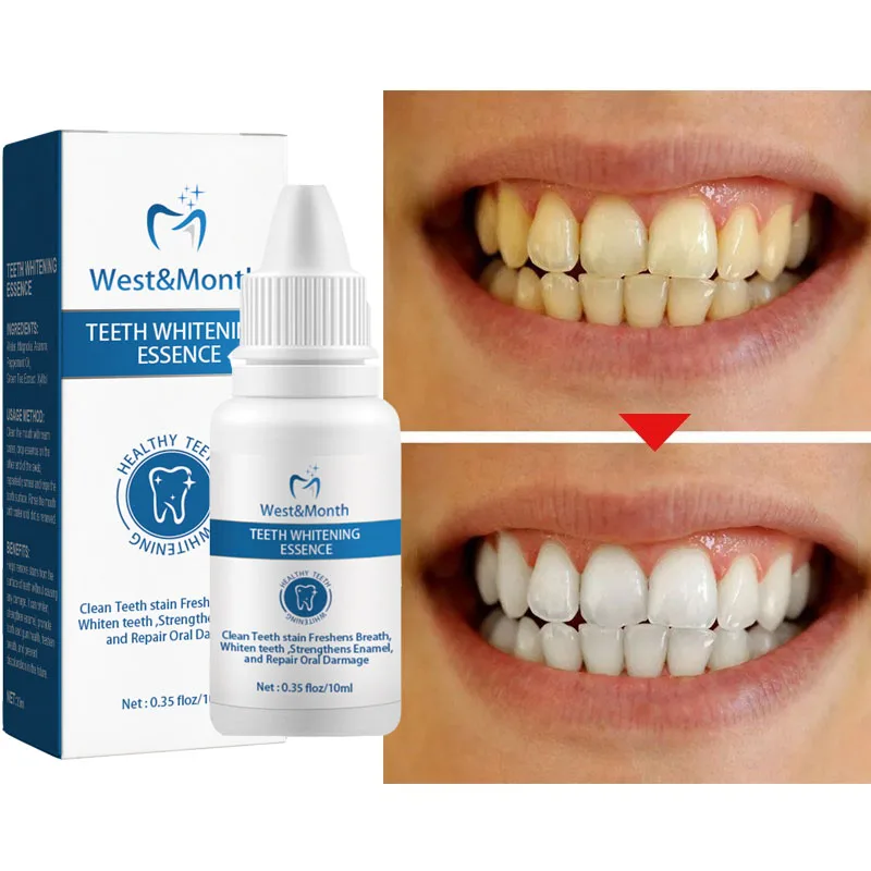 Teeth Whitening Serum Remove Smoke Tea Coffee Stains Plaque Deep Cleansing Dental Oral Hygiene Fresh Breath Tooth Care Products