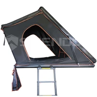 rooftop custom aluminum camping outdoor extended triangle hard shell car roof top tend for car roof top