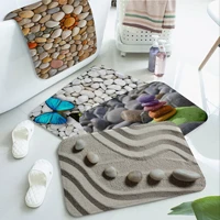 cobblestone bath mat nordic style home doormat bathroom toilet mats bedroom toilet rug