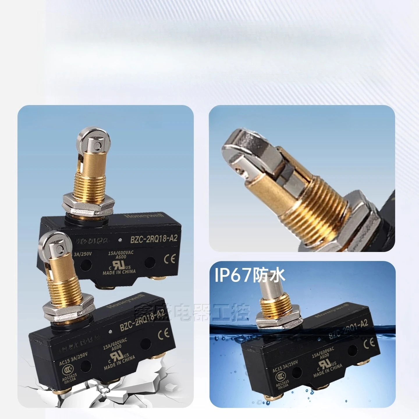 Фото Микропереключатель BZC-2RQ181-A2 BZC-2RQ18-A2 Точечный №2