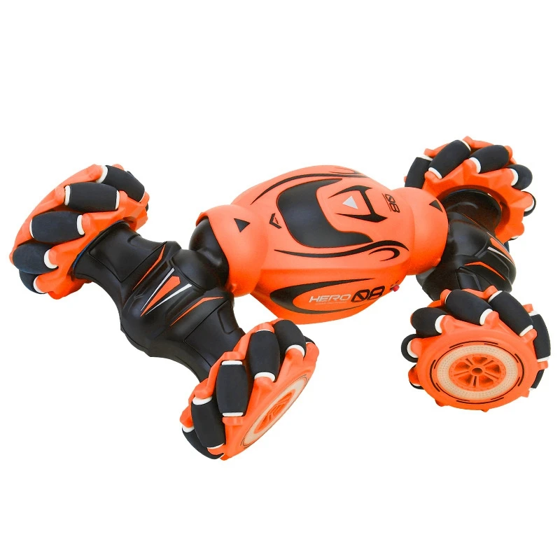 

2.4GHz 4WD RC Gesture Induction Twisting Car Music Dancing RC Car 360° Deformation Climbing Vehicle Toys