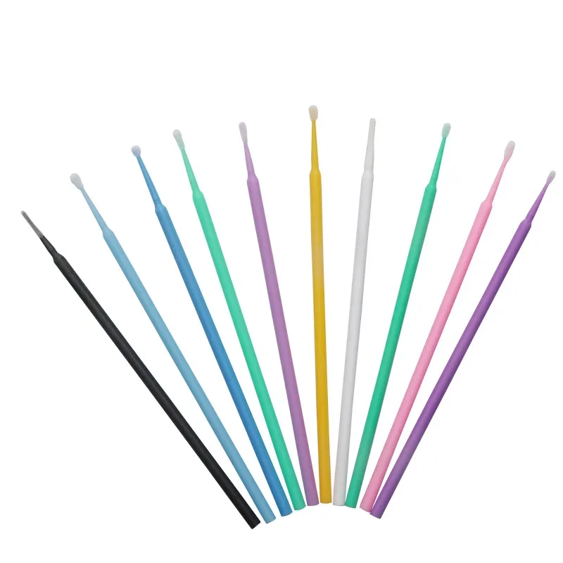 100 шт. ватный тампон для привитых ресниц чистящая палочка аппликатор