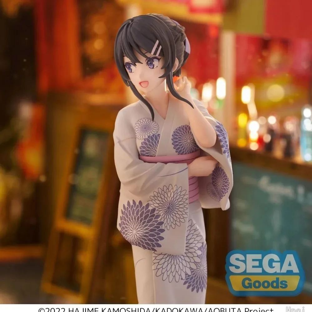 Фото В наличии: Оригинальная фигурка SEGA Seishun Buta Yarou wa Bunny Girl Senpai no Yume wo Minai Sakurajima Mai, 22 см №3
