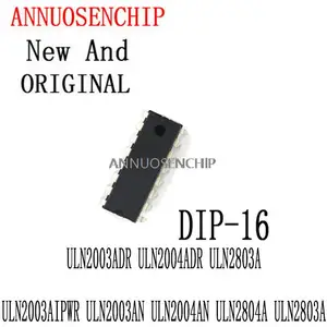 10PCS PCS New And Original DIP-16 ULN2803APG ULN2003ADR ULN2004ADR ULN2803A ULN2003AIPWR ULN2003AN ULN2004AN ULN2804A ULN2803A