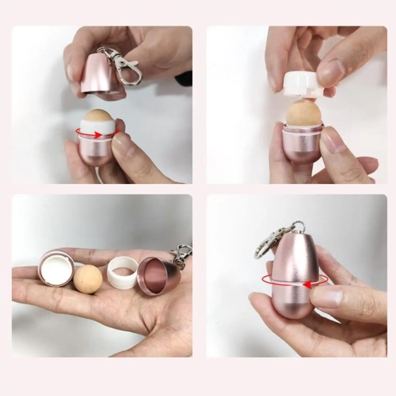 

Oil-Absorbing Volcanic Face Roller Easy Clean Skincare Tool for Home Travel