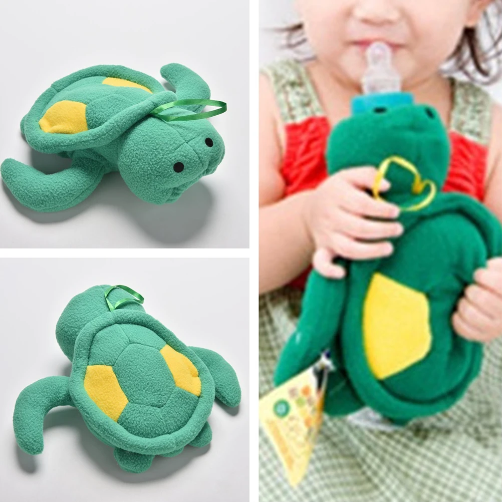 

Cute Baby Kids Cartoon Feeding Bottles Turtle Bag Milk Bottle Pouch Cover Toys 2022 Most Popular Lowest Price New Year Gifts